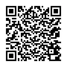 Código QR para número de teléfono +12075400585