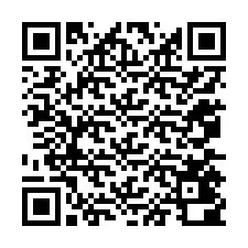 Codice QR per il numero di telefono +12075400732