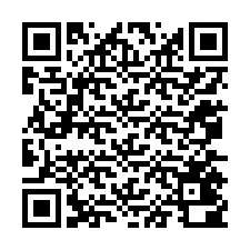 Código QR para número de teléfono +12075400762