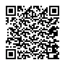 QR-code voor telefoonnummer +12075400827