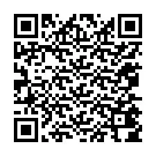 Código QR para número de teléfono +12075404162