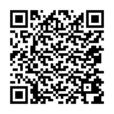 Código QR para número de teléfono +12075404166