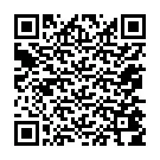 QR Code pour le numéro de téléphone +12075404177