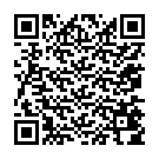 QR-код для номера телефона +12075404516