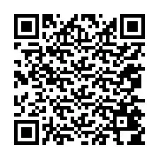 QR-koodi puhelinnumerolle +12075404562