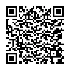 Kode QR untuk nomor Telepon +12075404568