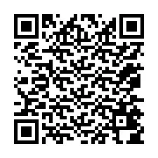 Código QR para número de teléfono +12075404569