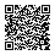 QR kód a telefonszámhoz +12075404576