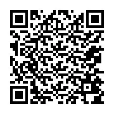 QR-code voor telefoonnummer +12075404577