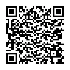 Código QR para número de teléfono +12075404586