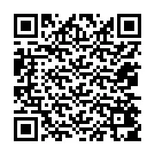 Codice QR per il numero di telefono +12075405697