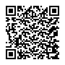 Kode QR untuk nomor Telepon +12075417251