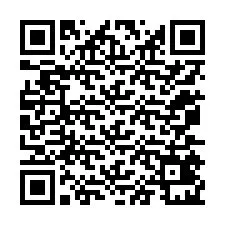 QR-код для номера телефона +12075421474