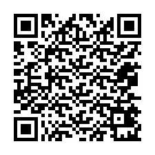 QR-koodi puhelinnumerolle +12075421477