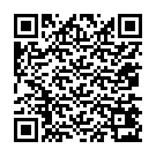 QR-Code für Telefonnummer +12075423446