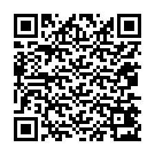 QR-koodi puhelinnumerolle +12075423452