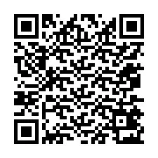 QR-koodi puhelinnumerolle +12075423456