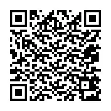 Codice QR per il numero di telefono +12075423457