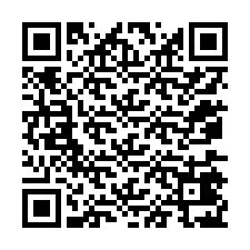 Kode QR untuk nomor Telepon +12075427808