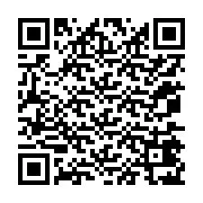 Código QR para número de teléfono +12075427810