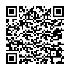 Código QR para número de teléfono +12075434407