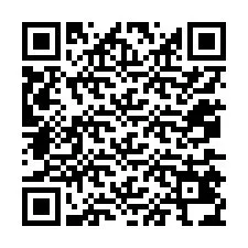 Código QR para número de telefone +12075434413