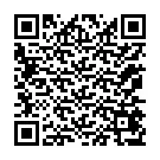 Codice QR per il numero di telefono +12075477471