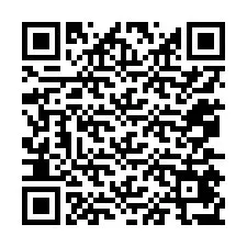 QR-koodi puhelinnumerolle +12075477473