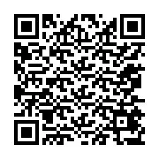 QR Code สำหรับหมายเลขโทรศัพท์ +12075477476