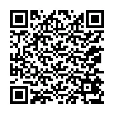 QR-Code für Telefonnummer +12075477478