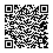 Codice QR per il numero di telefono +12075478437