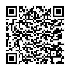 Código QR para número de telefone +12075534708