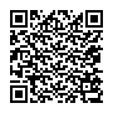 Codice QR per il numero di telefono +12075537526