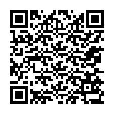 QR код за телефонен номер +12075537527