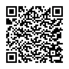 QR код за телефонен номер +12075537534