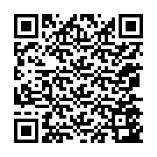 QR-код для номера телефона +12075543964