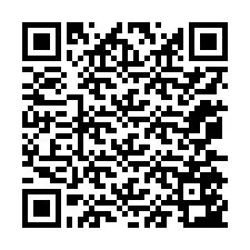 Código QR para número de teléfono +12075543975