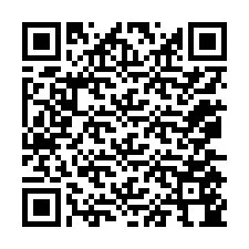 QR Code สำหรับหมายเลขโทรศัพท์ +12075544379