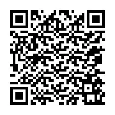 Kode QR untuk nomor Telepon +12075561568