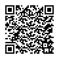 QR код за телефонен номер +12075561569