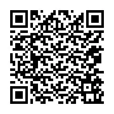 QR-Code für Telefonnummer +12075561572