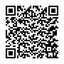 QR код за телефонен номер +12075561574