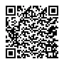 QR kód a telefonszámhoz +12075561637