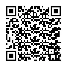 QR Code สำหรับหมายเลขโทรศัพท์ +12075561638