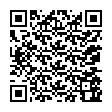 Código QR para número de teléfono +12075562388