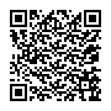 Código QR para número de telefone +12075566508