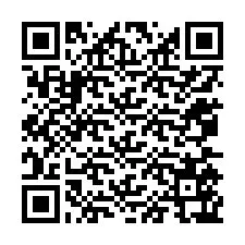 QR-код для номера телефона +12075567522