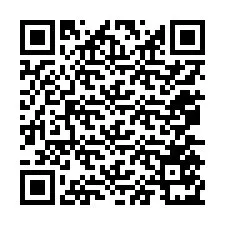 Código QR para número de teléfono +12075571776