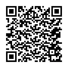 Código QR para número de teléfono +12075571777