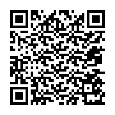 Kode QR untuk nomor Telepon +12075571787